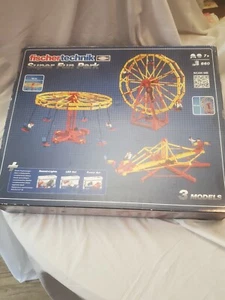Fischertechnik Super Fun Park Building Set 660 Pieces NEW Build 3 Models 508755 - Picture 1 of 3