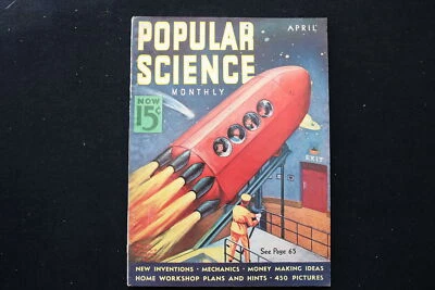 1938 APRIL POPULAR SCIENCE MAGAZINE - SP 6258H Foto 1 de 2