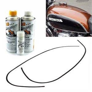 Honda CB 500 Four Lack Satz Candy Garnet Brown Tankdekor Zierstreifen Paint Kit - Bild 1 von 1