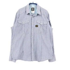 G-STAR RAW Men Modern Gould Vander Casual Long Sleeve Shirt Size XL - Picture 1 of 9