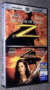 The Mask Of Zorro/The Legend Of Zorro DVD Antonio Banderas Double Feature NEW - Picture 1 of 2