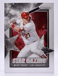 2020 Panini Prizm Mike Trout Star Gazing Los Angeles Angels - Picture 1 of 2