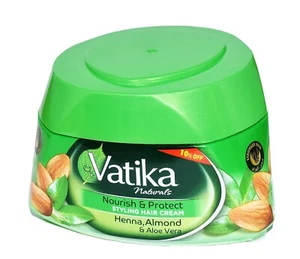 Dabur Vatika Naturals Hair Styling Hair Cream All Hair Types 140ml Free Ship - Picture 1 of 6