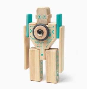 Tegu Magbot Magnetic Wooden Block Set, 1-99 years old, 9 piece NEW in box Eco - Picture 1 of 5