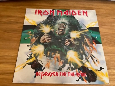 Iron Maiden ‎No Prayer For The Dying  UK  1990 EMDPD 1017 Picture disc free post - Image 1 of 4