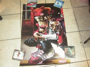 PÓSTER DE CONART 1995 VINTAGE CON LICENCIA DE BROCKUM #2 - Imagen 1 de 6