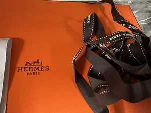 Hermes SCATOLA 11x8" 28x20x5 cm Nastro Confezione Regalo PER Evelyne Constance To Go Slim Set - Foto 1 di 5