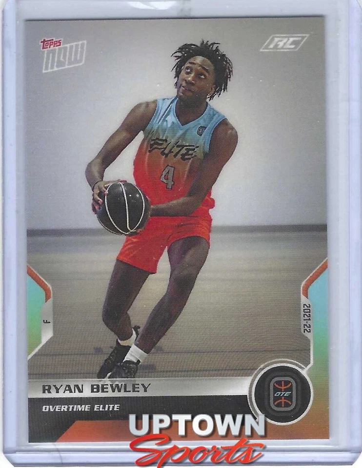 2021-22 Topps Now OTE Overtime Elite Basketball - RYAN BEWLEY- CARD #22 - Image 1 of 2