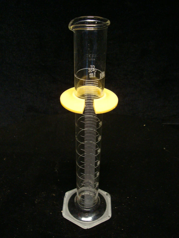 Cilindro graduado de vidrio Kimax Kimble TEKK #20025-K 100 ml Foto 1 de 1