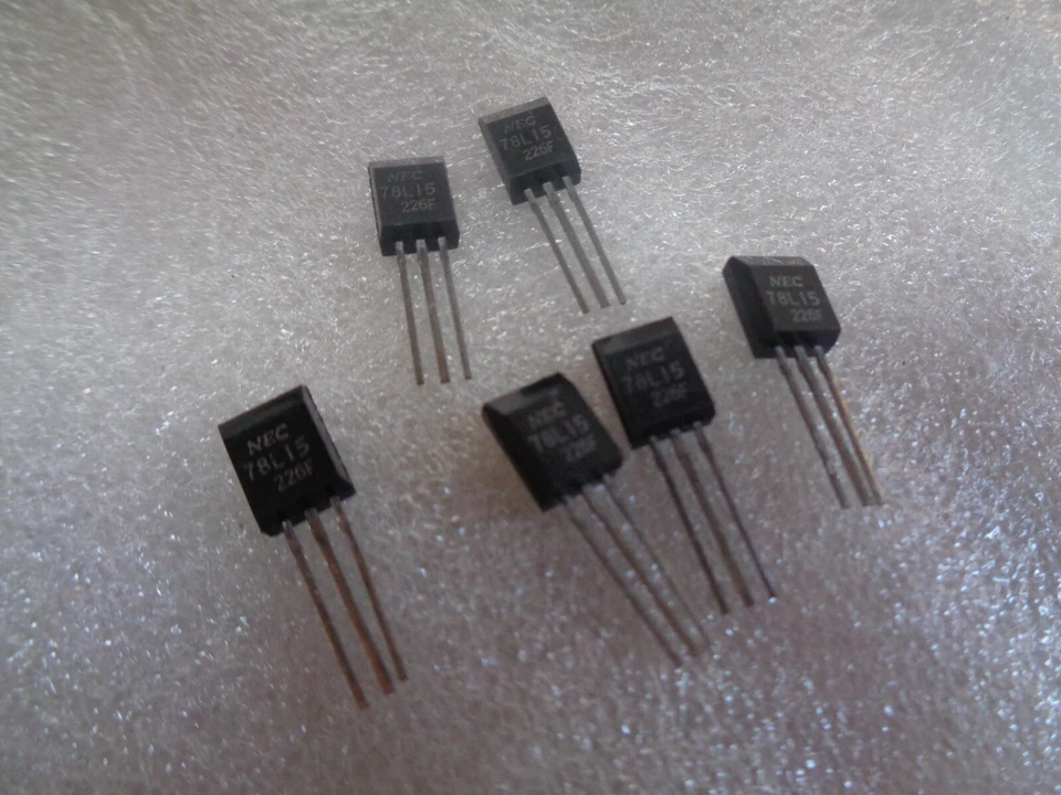NEC UPC78L15J 78L15 UPC78L15 Positive Voltage Regulator 15v TO92 UK STOCK x10pcs - Image 1 of 4