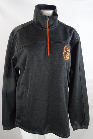 Baltimore Orioles MLB Men's Quarter Zip Track Jacket Cover