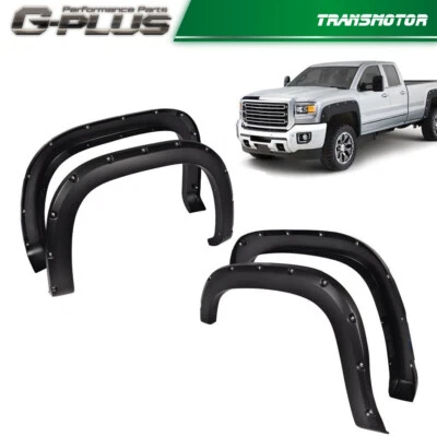 APTO PARA GMC SIERRA 1500 2007-2013 BOLSILLO LISO REMACHADO GUARDABARROS BROTES Foto 1 de 4