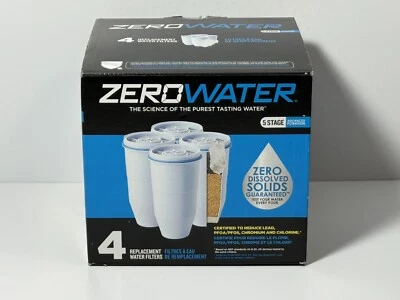 Zero Water ZR-006 Replacement Filter - 4 Filters Total Open Box 3 Sealed 1 Open - Image 1 of 4