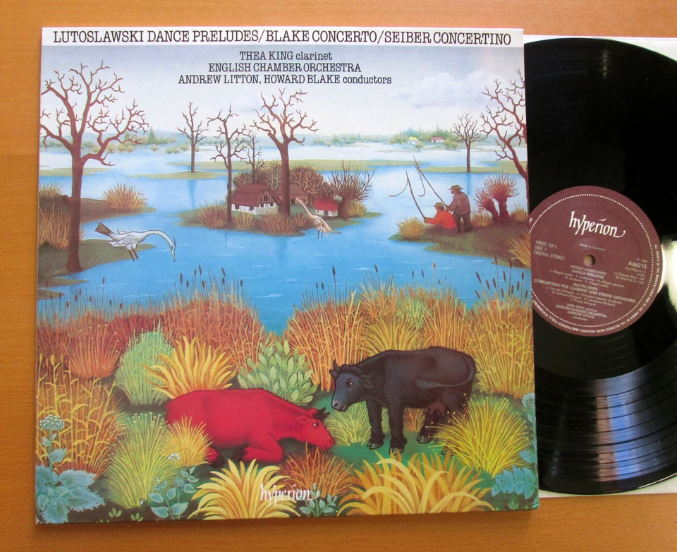  A66215 Lutoslawski Dance Preludes Seiber Blake Clarinet Thea King 1987 Hyperion - Image 1 of 4
