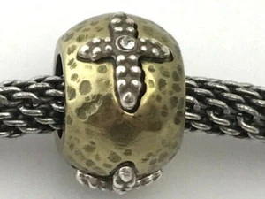 Brighton Art & Soul Blessed Bead, JC1741 Two-Tone Finish, New - Picture 1 of 1