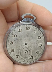 OMEGA 35.5L.T1 OROLOGIO DA TASCA UOMO POCKET WATCH MONTRE A GOUSSET TASCHENUHR - Foto 1 di 6