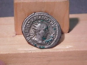 Trajan Decius Roman Imperial Silver Antoninianus 249-251 AD - Picture 1 of 12