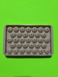 Runde Eiswürfel Kugel Maschine 33 Gitter Tablett Kugel Form Bar Whisky Cocktails Zum Selbermachen Neu - Bild 1 von 2