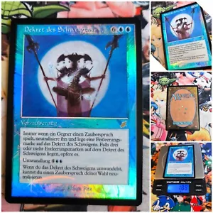 MTG Decree Of Silence 🇩🇪 🟨 Nm Magic the Gathering Scourge 2003 Rare Og Plagen - Bild 1 von 5
