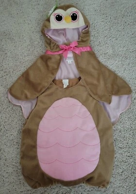 BABY TODDLER 12 To 18 MONTHS MULTI-COLOR 2-PIECE OWL COSTUME BY KOALA KIDS  - Image 1 of 4