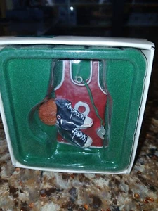 Russ Berrie & Co. Classic Memories Vintage Sports Ornament Basketball - Picture 1 of 2