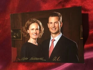 Autogrammkarte Prinzenpaar LIECHTENSTEIN-Erbprinz Alois & Sophie-Preprint-AK - Picture 1 of 2