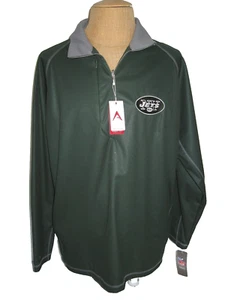 NEW YORK JETS LONG SLEEVE SWEATSHIRT PULLOVER MEN'S XL GREEN NEW with tag NWT - Picture 1 of 5