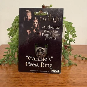 Twilight Jewellery Carlisle's Ring Cosplay Neca Prop Replica Wearable Authentic - Foto 1 di 7