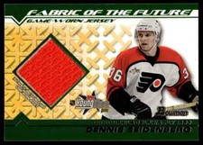 2002-03 Bowman YoungStars Fabric of the Future - Game-Worn Jersey DENNIS