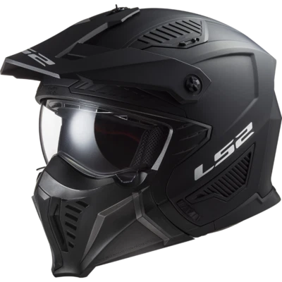 LS2 OF606 Drifter solid black matt - Bild 1 von 4