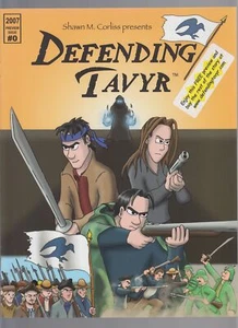 DEFENDING TAVYR #0 (Magazine-sized Preview by Sean M. Corliss) NM- 2007 - Picture 1 of 2