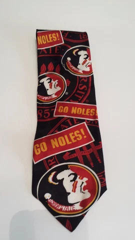 Florida State Seminole Men's Necktie(B63) Cover