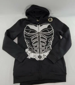 Youth Boys Batman Dark Knight Hoodie with cape Size XL NWOT - Picture 1 of 5