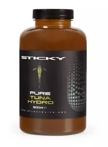 Sticky Appâts Pure Thon Hydro Liquide Glug 500ml Pêche Matériel - Photo 1/1