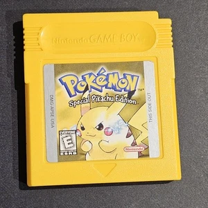Pokemon Yellow Version (Nintendo Gameboy, 1998) AUTHENTIC - WORKING SAVE - CLEAN - Picture 1 of 6