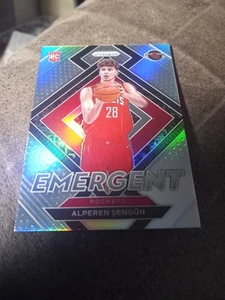 MINT 2021-22 Panini Prizm Emergent Alperen Sengun #28 RC Silver Prizm Rookie - Picture 1 of 2
