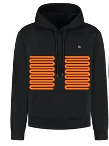 Beheizbarer Hoodie Größe S inkl. 10000 mAH Powerbank, nur 3x getragen, Gewaschen - Bild 1 von 5