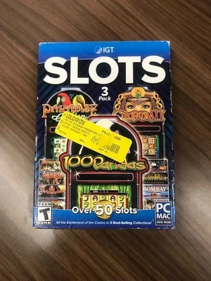 100 Pandas IGT Slots 3 Collection Pack PC/Mac DVDROM Over 50 Slots / NEW SEALED - Image 1 of 3