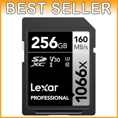 256GB 1066x SD Card for DSLR & Mirrorless Cameras - Image 1 of 4