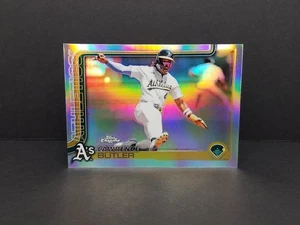 2025 Topps Chrome #67 Lawrence Butler, Athletics - Chrome Refractor Parallel - Bild 1 von 2