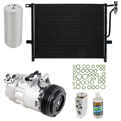 For BMW Z4 3.0L 2006 2007 2008 OEM AC Compressor w/ A/C Condenser & Drier - Image 1 of 4