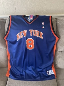 Latrell Sprewell New York Knicks Champion Jersey 48XL New With Tags - Picture 1 of 4