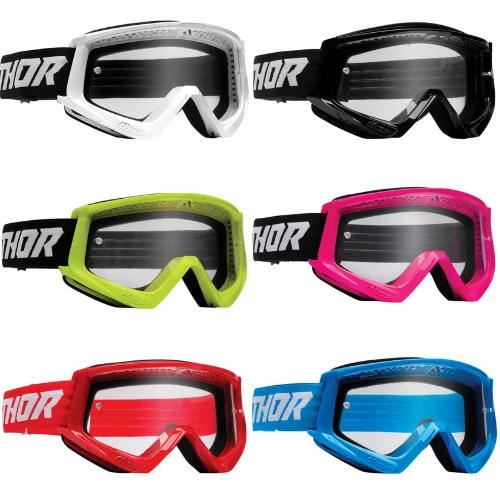 GAFAS DE COMBATE TOR LENTES TRANSPARENTES ELIGE TU COLOR Foto 1 de 1