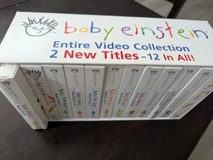 Baby Einstein VHS Lot Of 12 Language Nursery To Baby Galileo Educational Set. - Picture 1 of 11