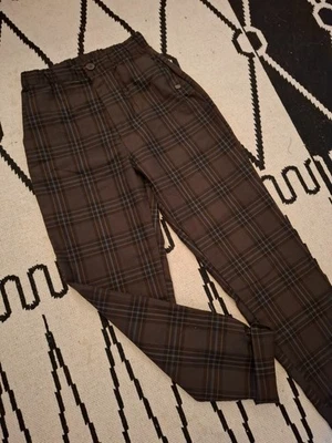 NEU PULL&BEAR karierte Hose 32/34/XXS/XS chino slacks hm zar anzug büro blog boh - Bild 1 von 4