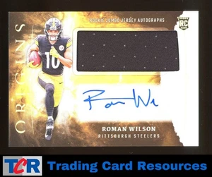 2024 Panini Origins #RJA-RWI Roman Wilson Rookie Jumbo Maglia Autografi - Foto 1 di 2