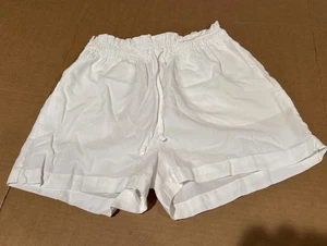 Chelsea & Violet mittelgroße weiße Papiertüte, elastischer Bund mit Taschen 2,5"-Innennaht - Bild 1 von 7