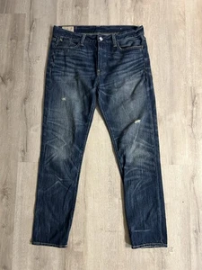 Polo Ralph Lauren Astor Slim Boyfriend Damen Jeans Mid Rise Med Wash Blau Gr. 29 - Bild 1 von 18