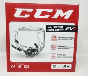 CCM FV1 - Visera facial completa - Artículos deportivos de hockey junior de la NHL - Imagen 1 de 15
