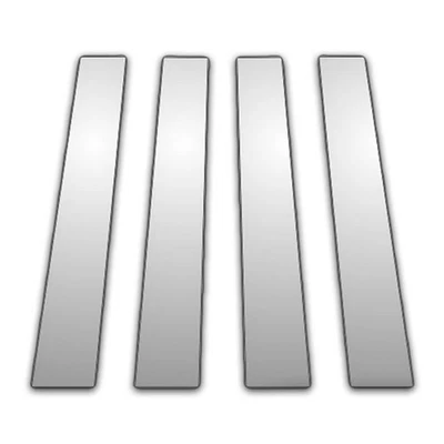 4 хромированных накладки на стойки для 88–93 Dodge Dynasty - Изображение 1 из 2
